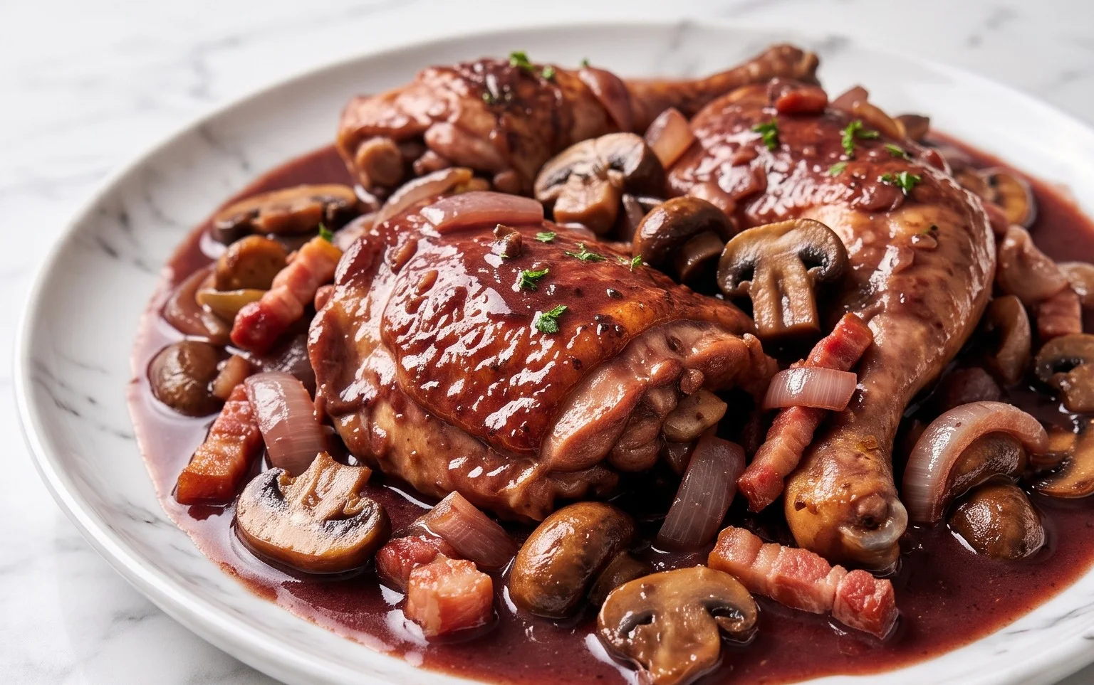 Coq au Vin authentique : le secret de Bourgogne