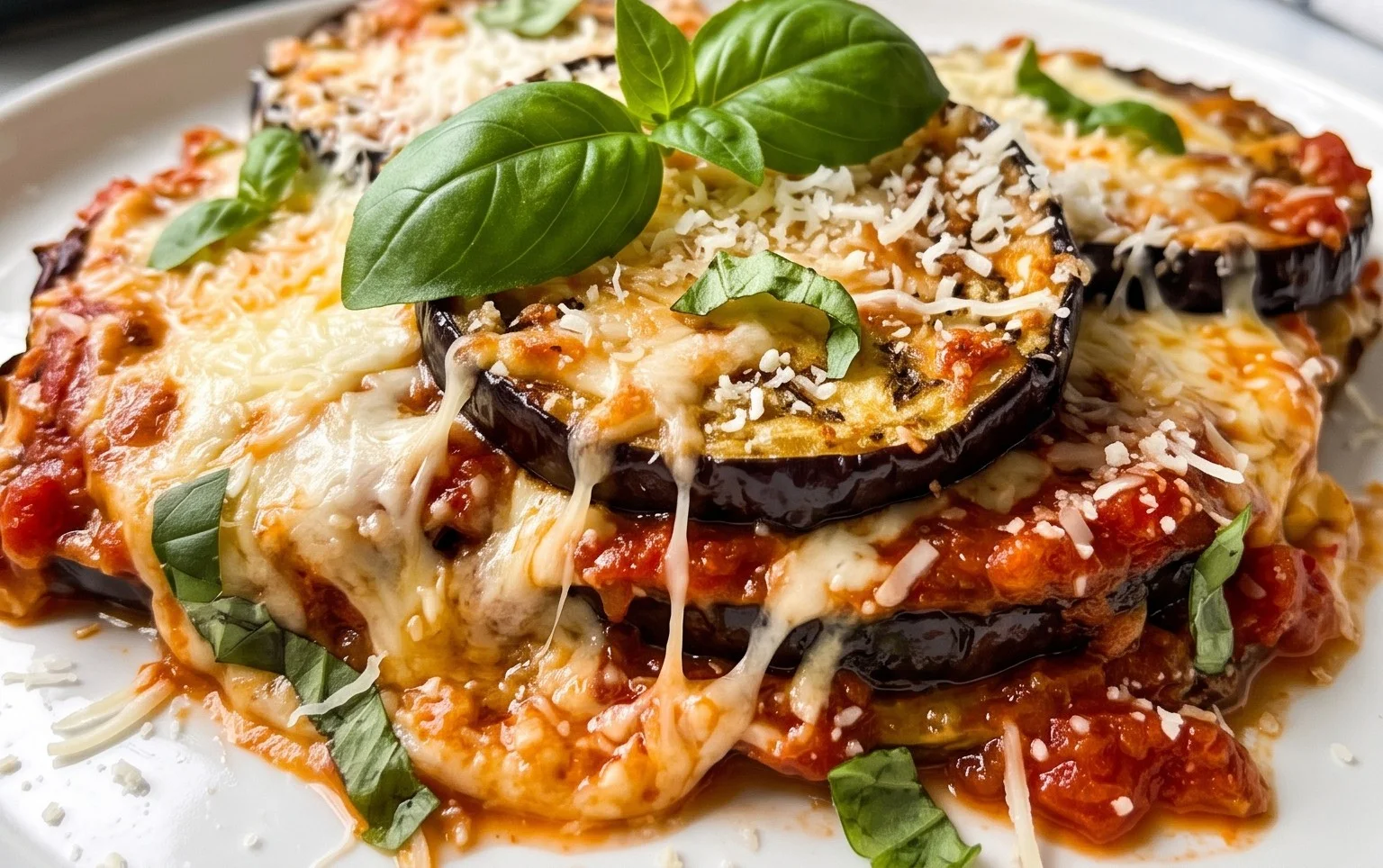 Baked Eggplant Parmesan