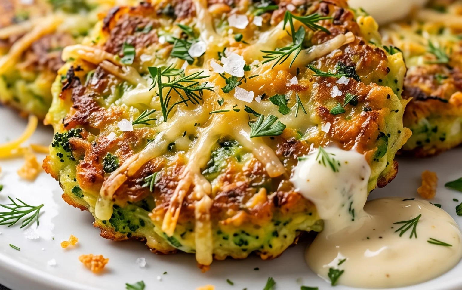 Galettes de brocoli